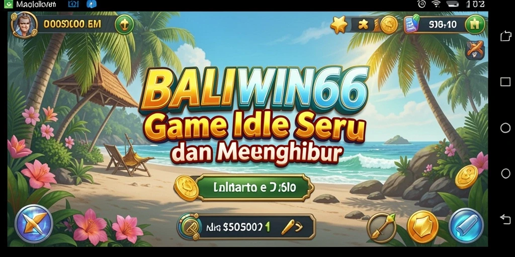 Gameplay seru dan santai di BALIWIN66, nikmati permainan Idle yang menghibur.