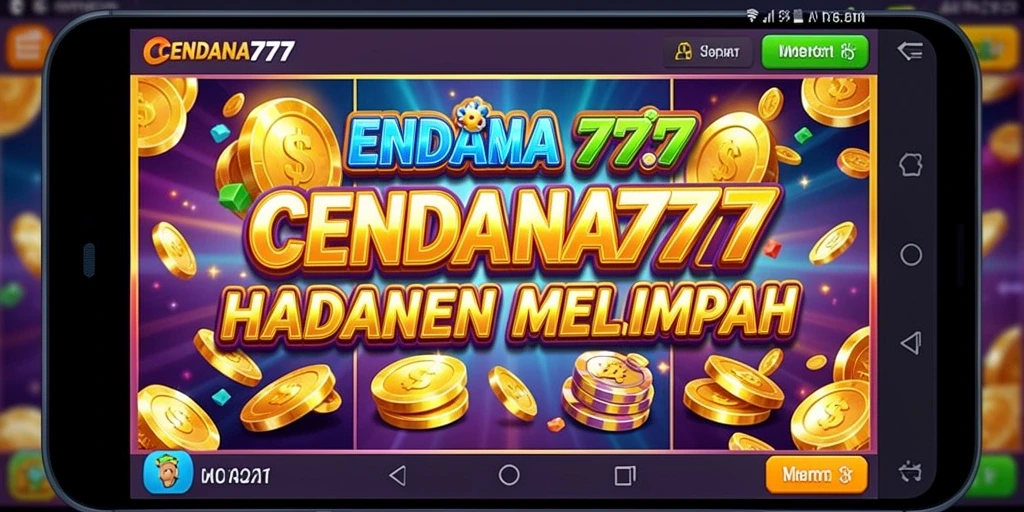 Tampilan gameplay CENDANA777 yang menarik dan penuh warna.