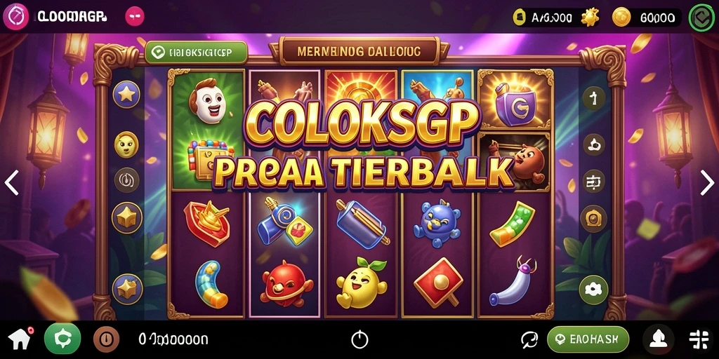 Gameplay seru dari COLOKSGP dengan berbagai kombinasi Slot.
