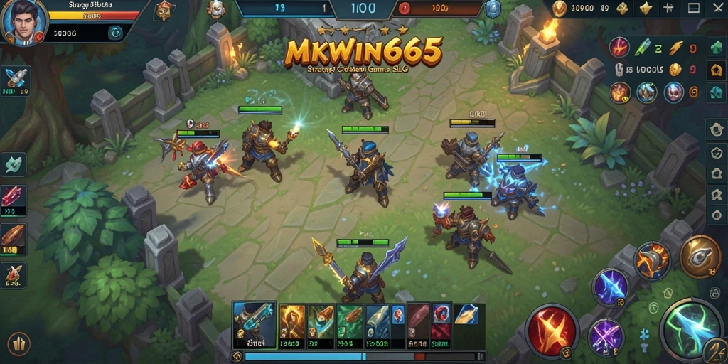 Screenshot gameplay MKWIN666 menunjukkan aksi strategis yang mendebarkan.