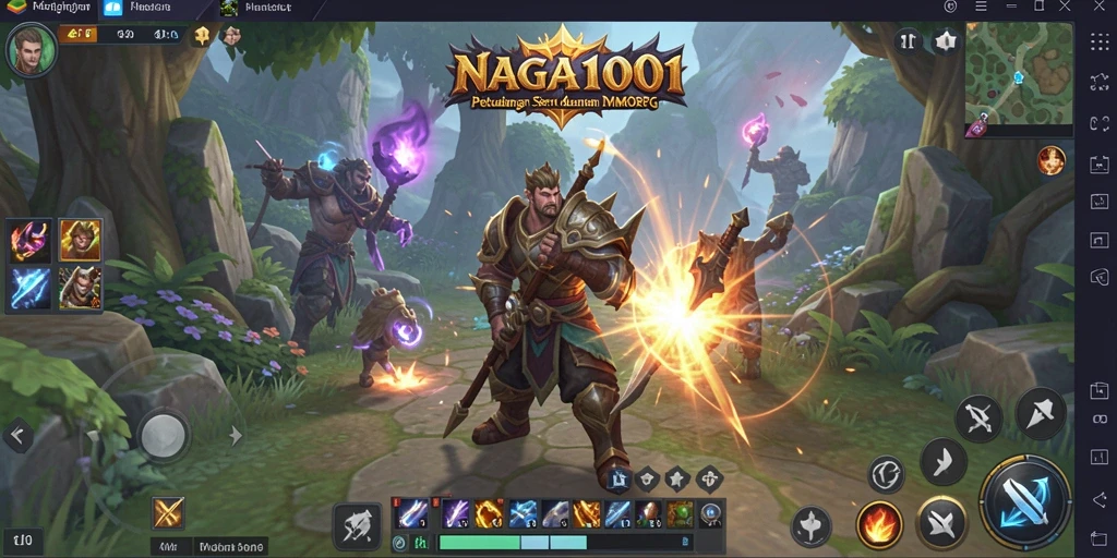 Tampilan gameplay seru dan mendebarkan dalam NAGA1001 yang memikat.