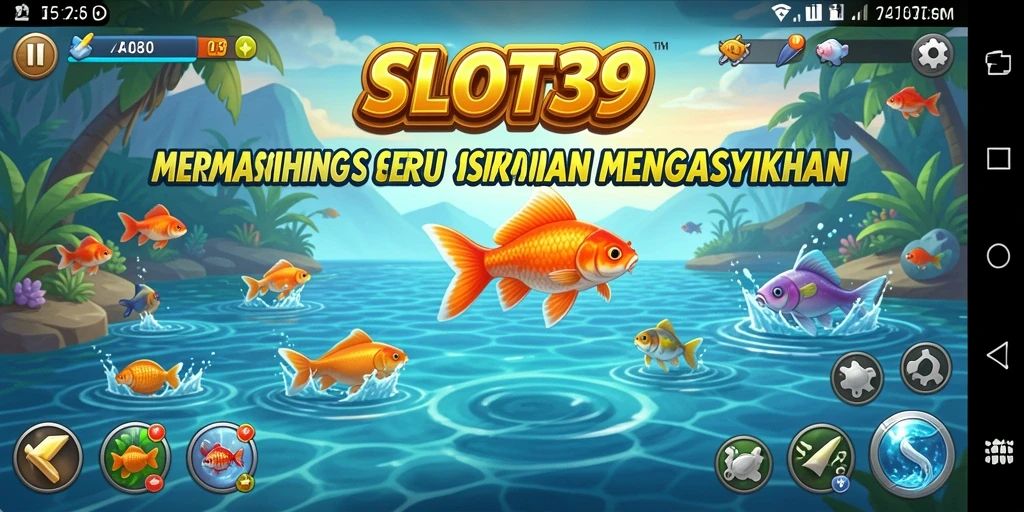 Gameplay menarik dari SLOT39 saat menangkap ikan di lautan.